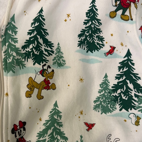 Disney XL Christmas hoodie zip up and sweat pants  - worn once - Picture 5 of 7